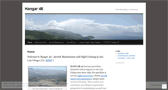 Desktop Screenshot of hangar46.com